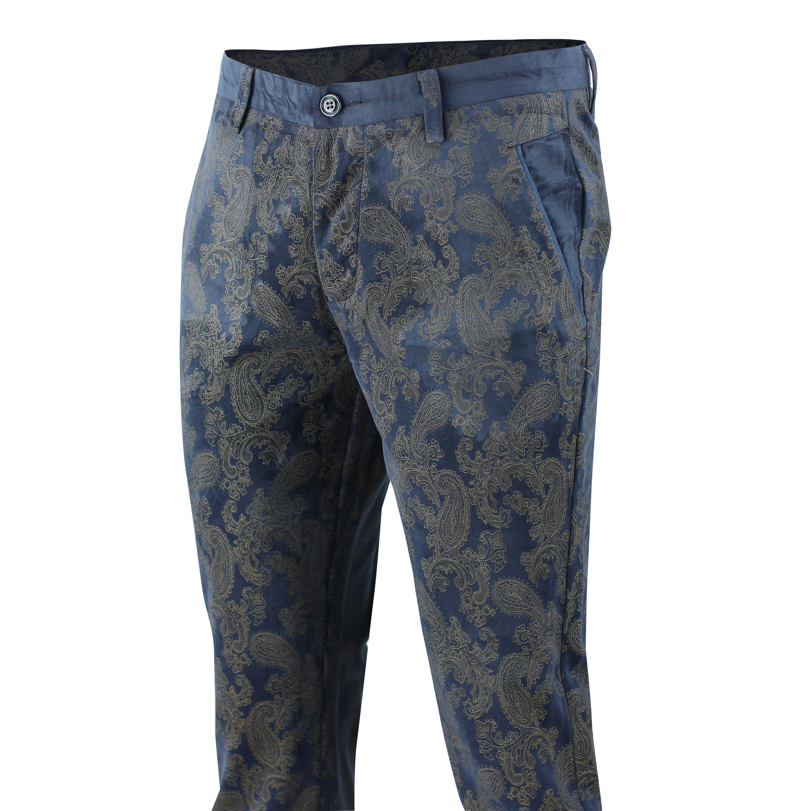 side printed jeans for mens