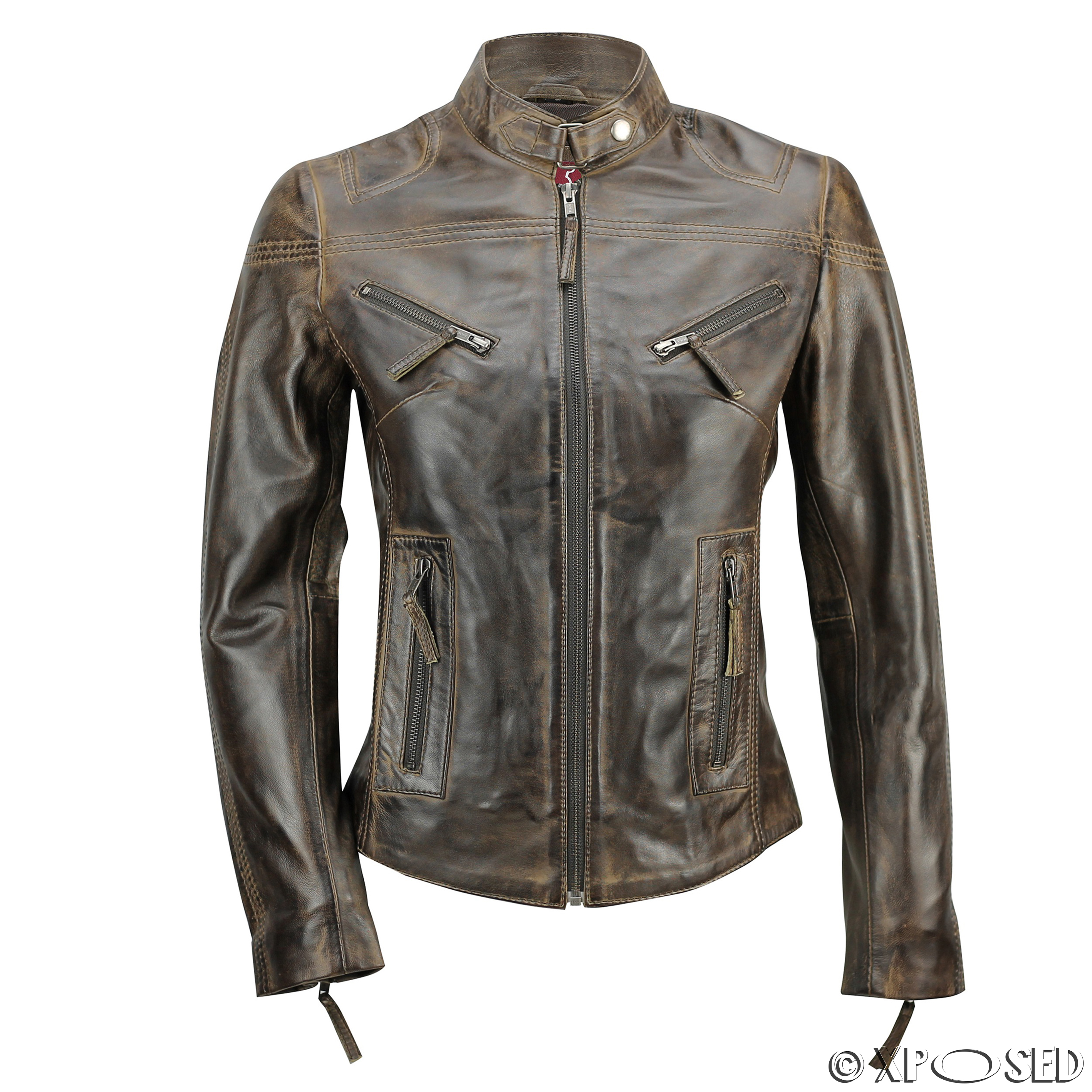 Women S Vintage Leather Jackets 61