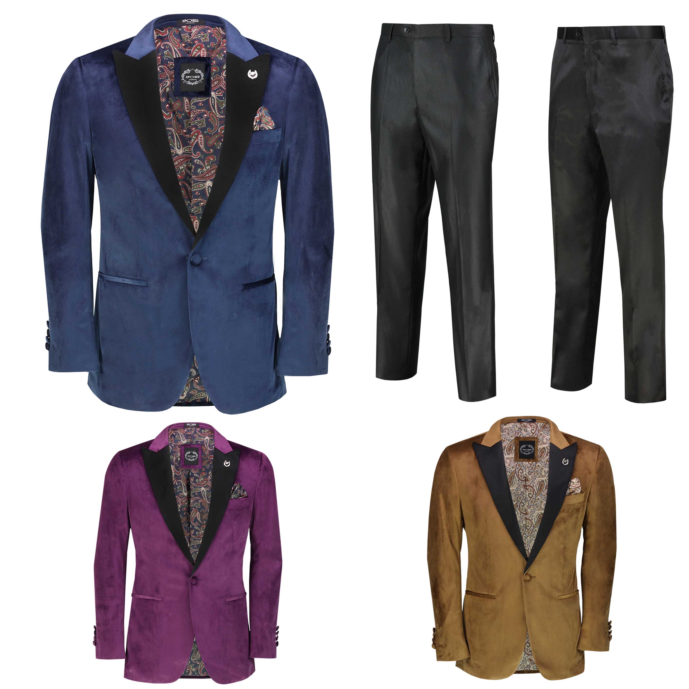 velvet dinner jacket men