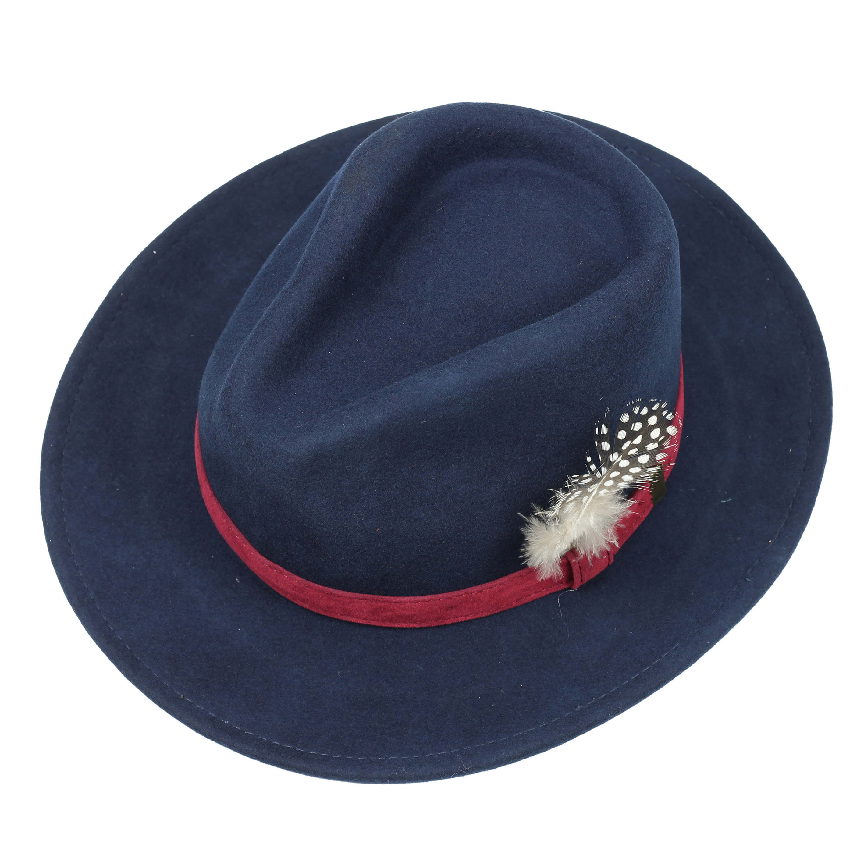 wool trilby women's hat