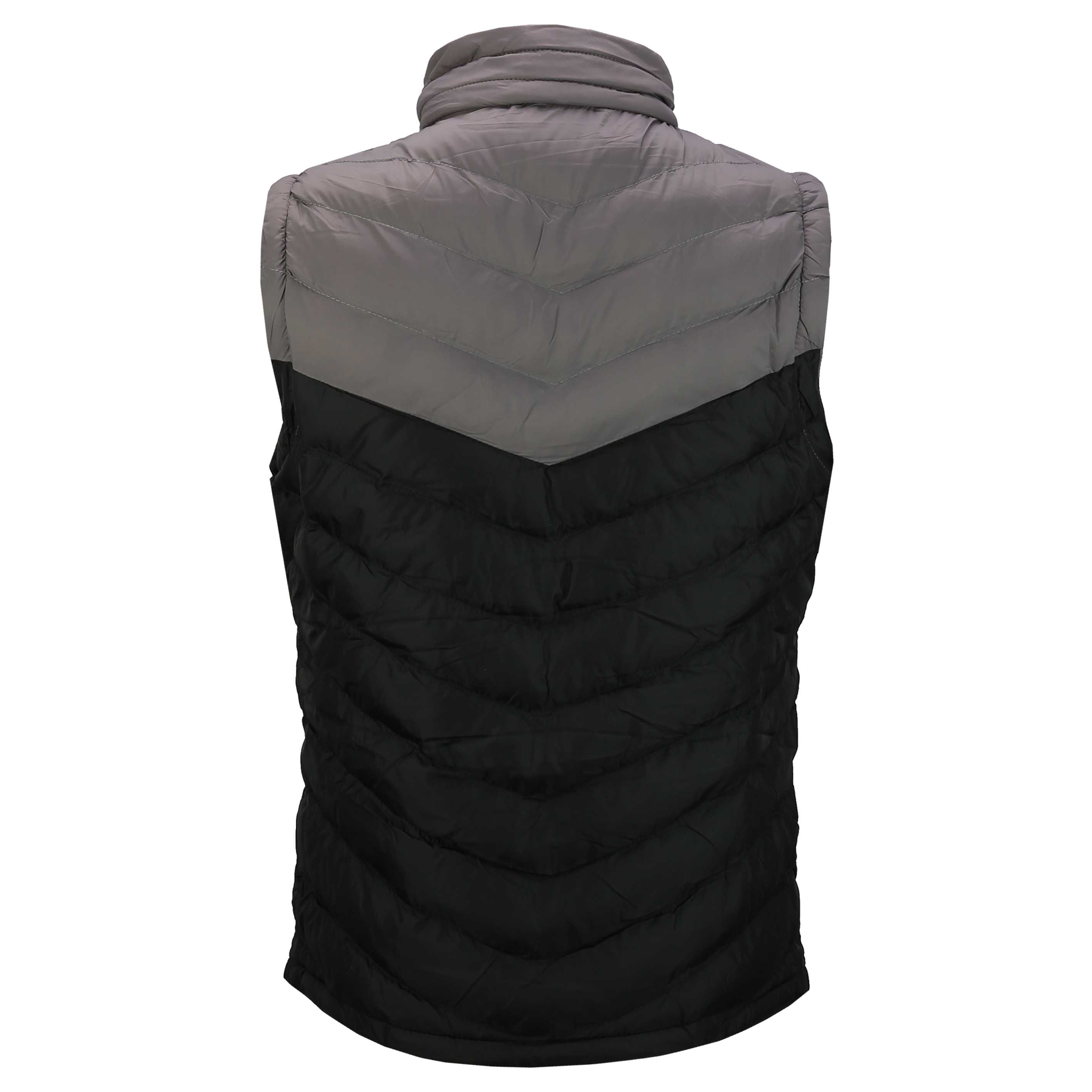 Mens Quilted Hooded 2 in 1 Jacket Bodywarmer Slim Fit Down Ultra Light ...
