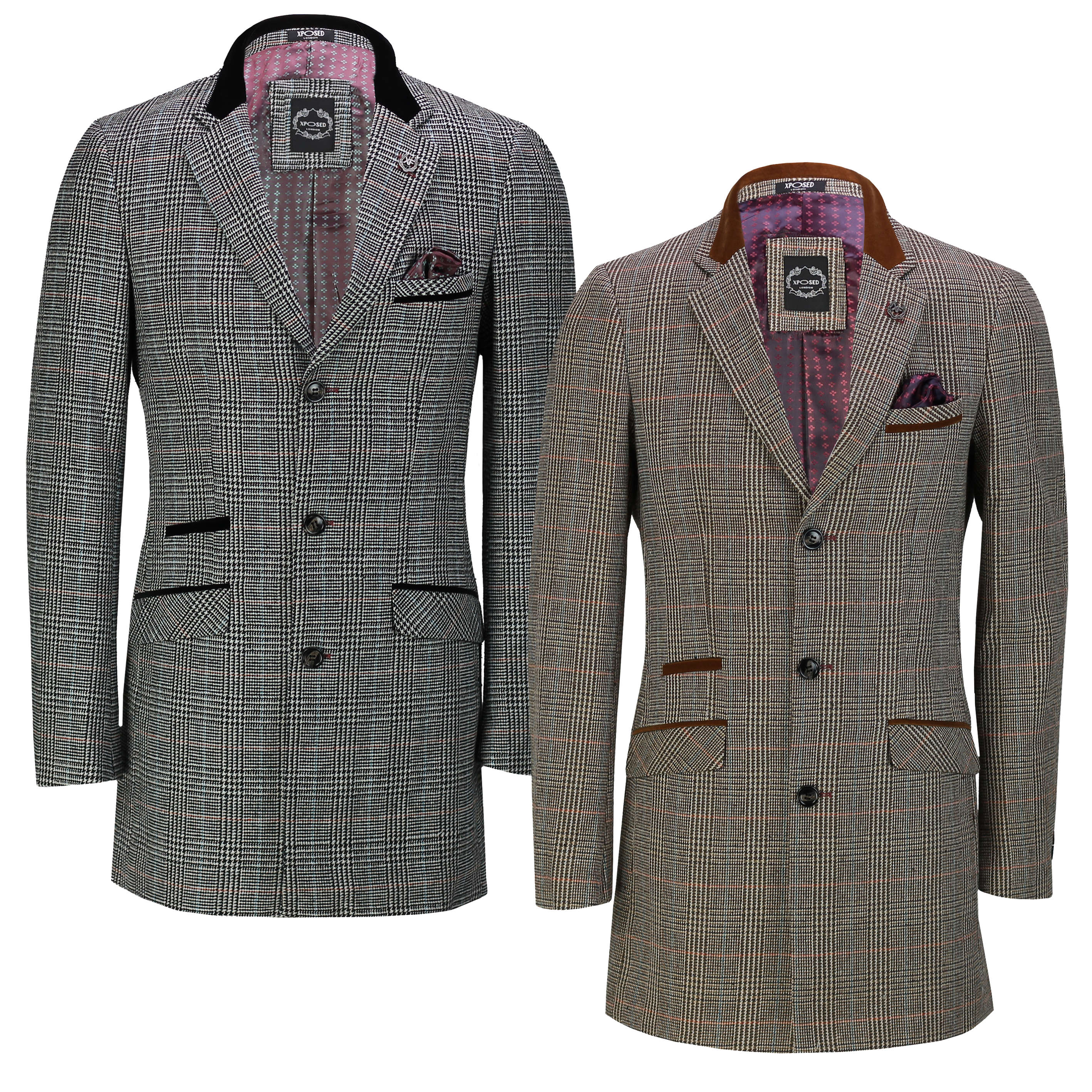 tailored overcoat mens