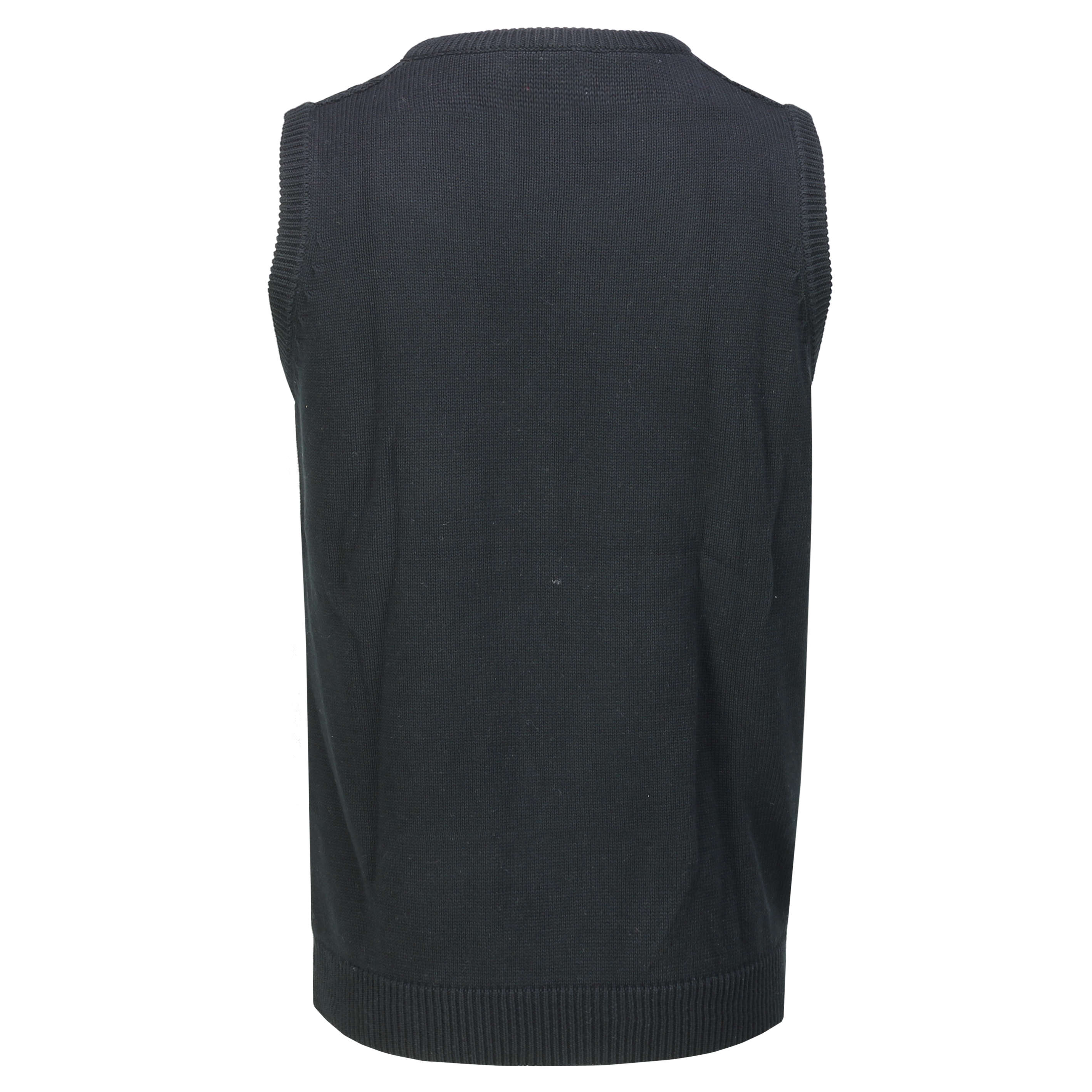 Mens Classic Sleeveless Jumper V Neck Cable Knitted Smart Casual ...