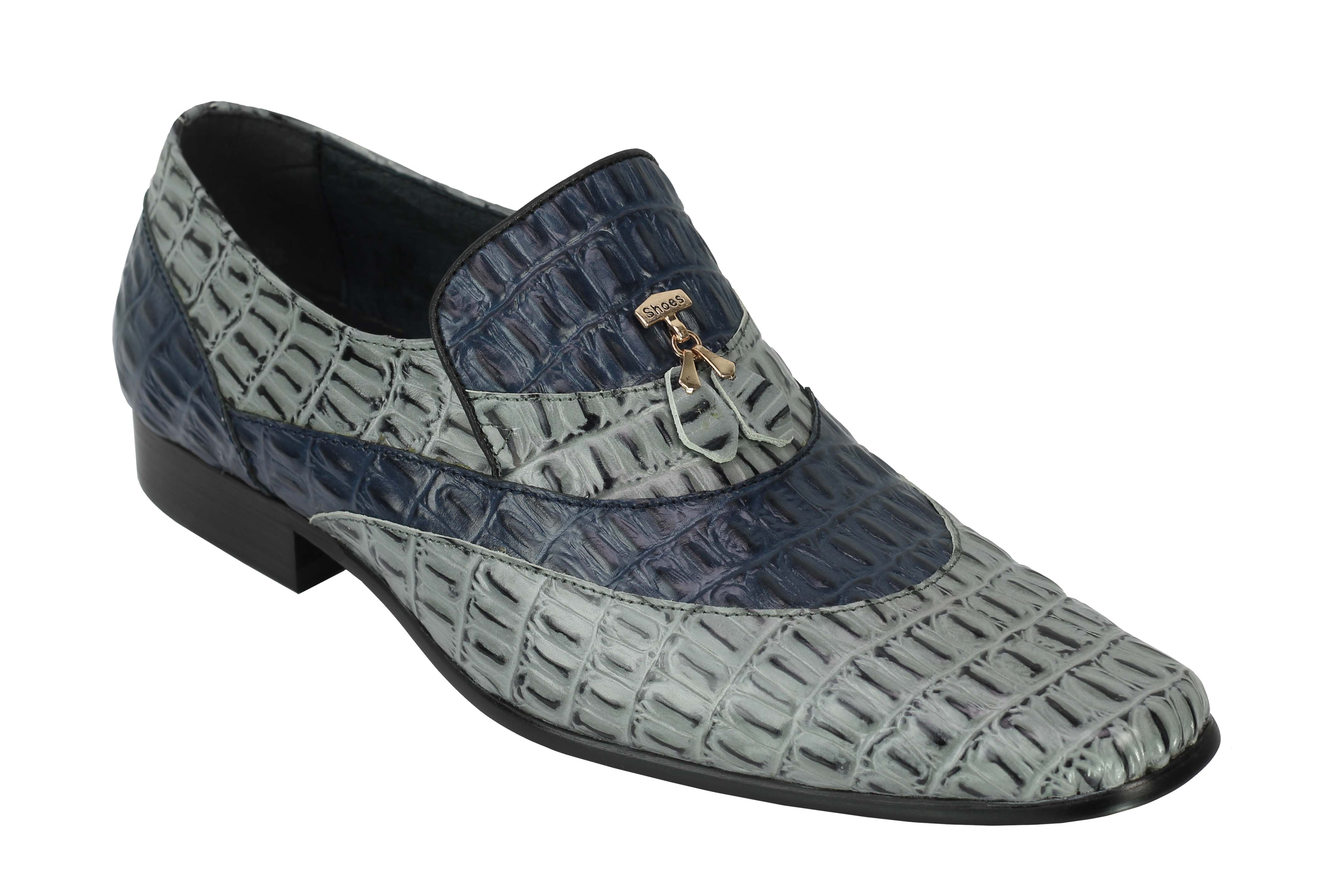 Hommes Croco Alligator Cuir Véritable Robe British Business Boucle formelle Taille de chaussure 