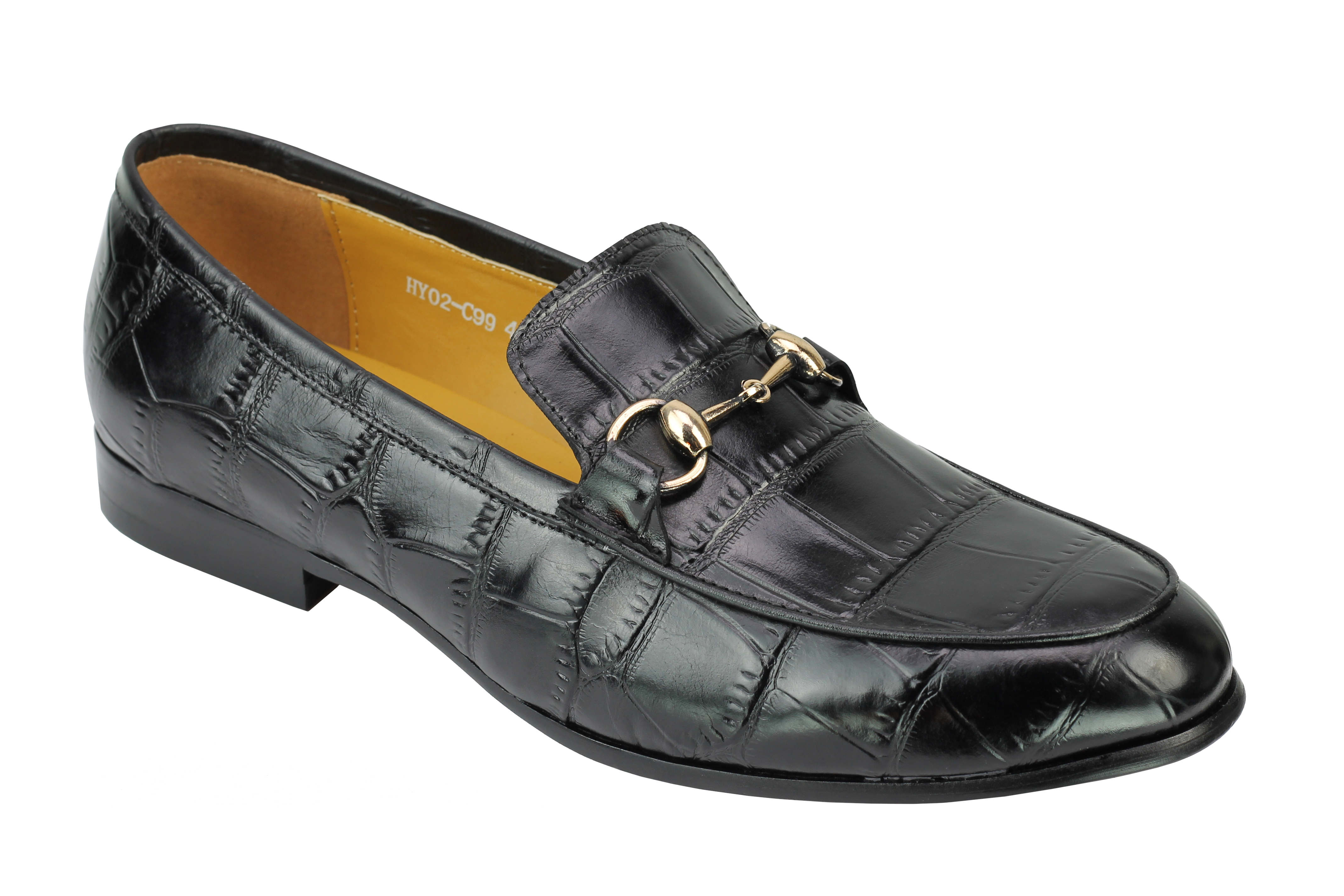 Mens Shoes Slip-on shoes Burberry Polished Leather Loafers in Black for Men 