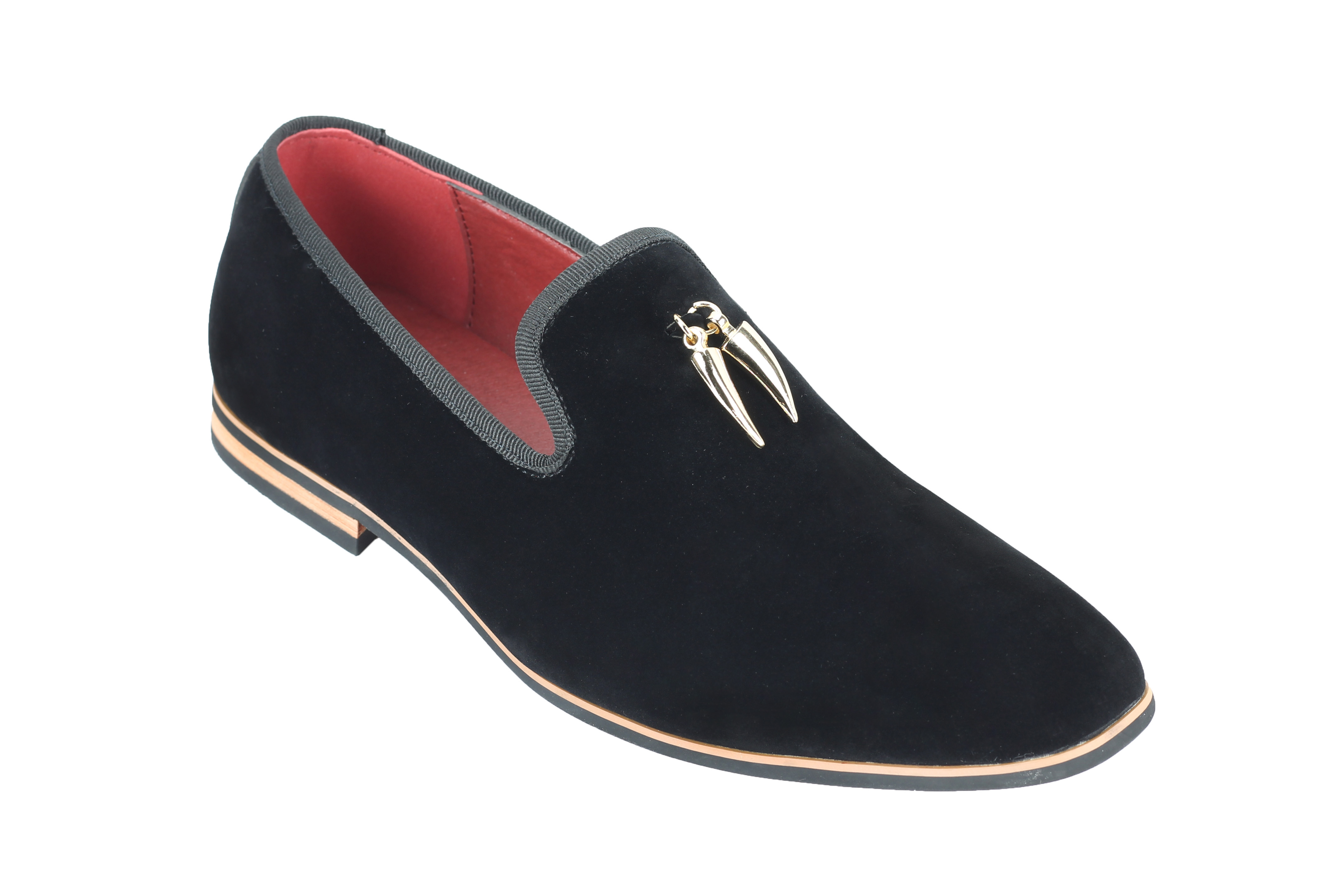 Mens Tassel Shoes Fashion New Mens Shoes Loafers Retro suya Brand Mens Shoes Gold 8.5 M US