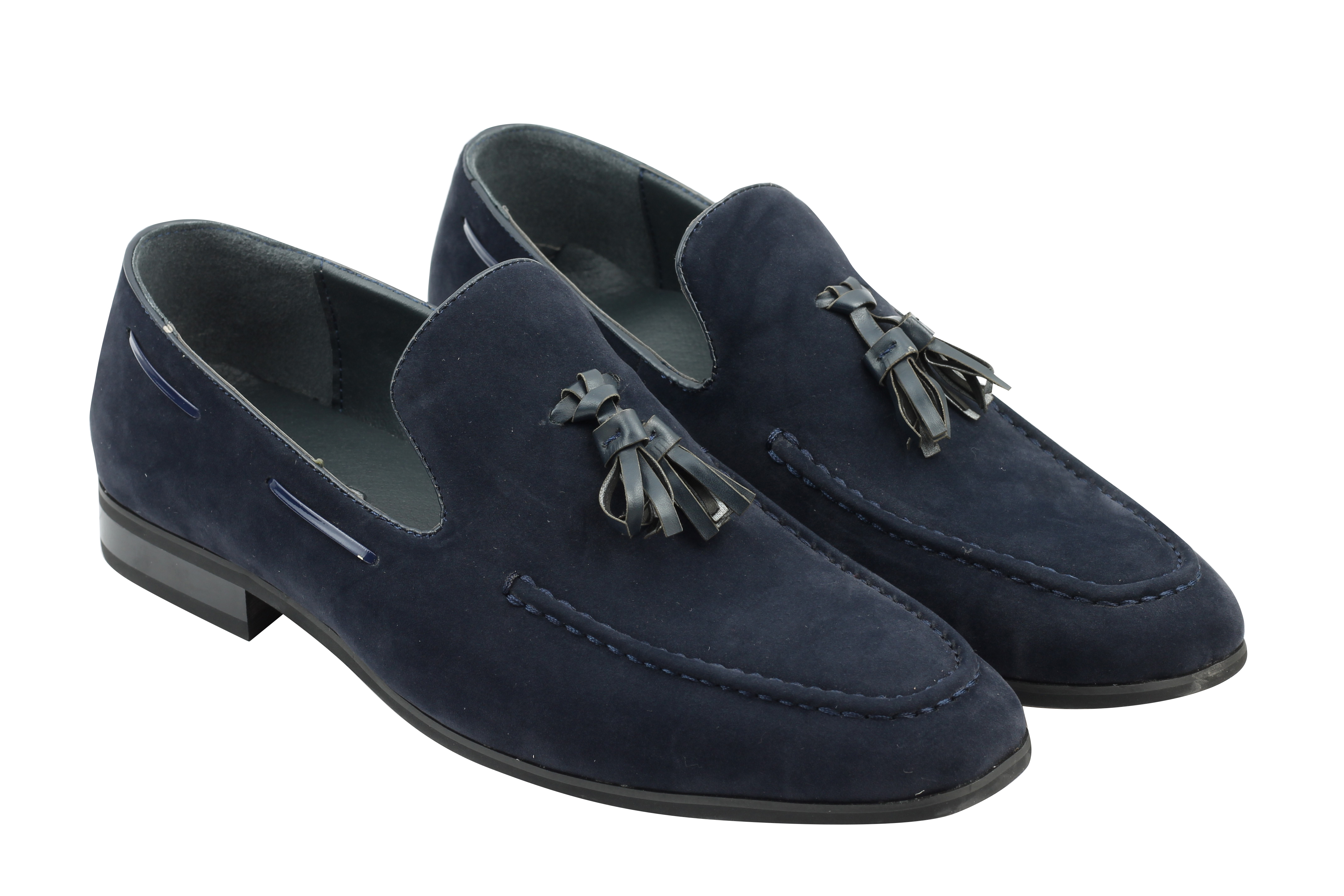 New Mens Faux Suede Leather Tassel Loafers Smart Driving Slip on Shoes ...