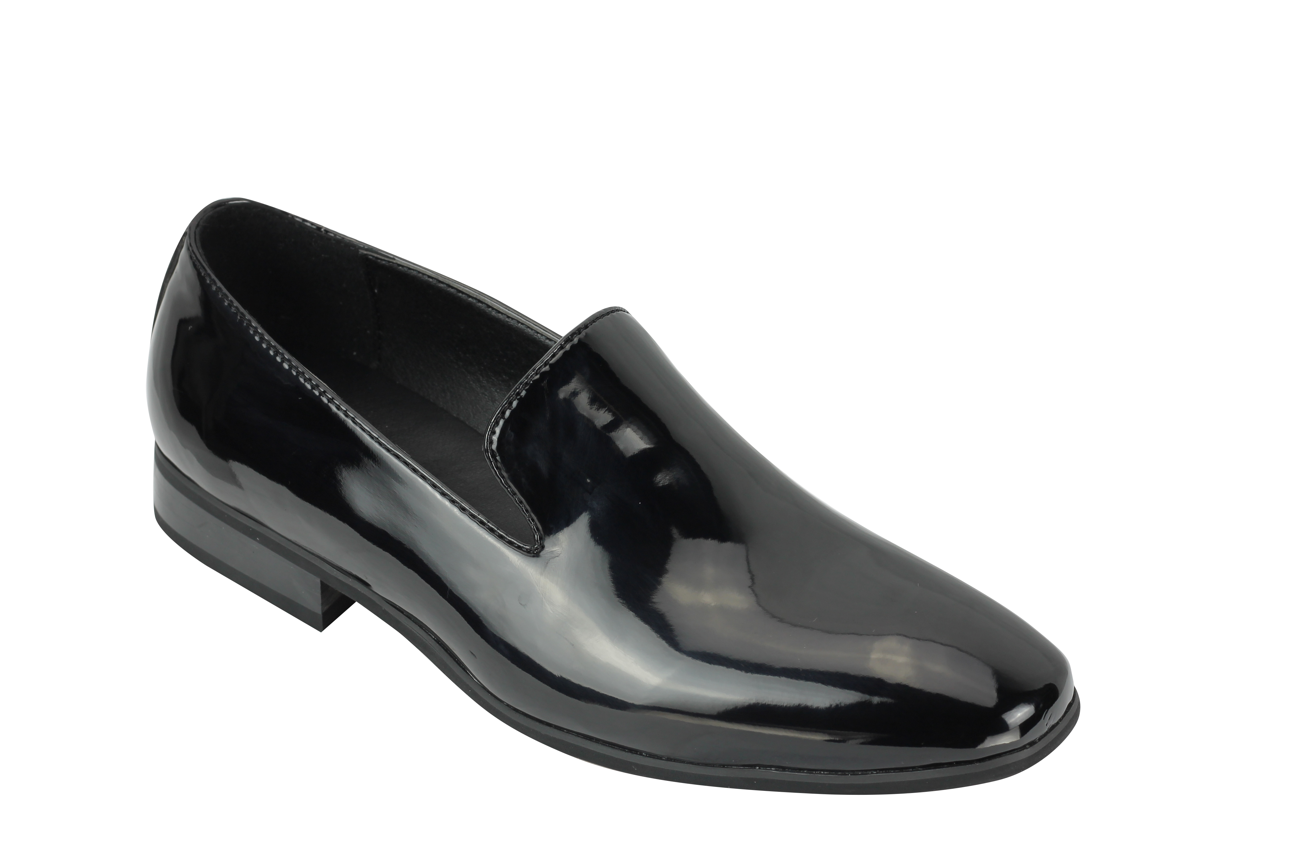 Buy online Black Patent Leather Slip On Loafers from Casual Shoes for Men  by East Wing for ₹799 at 60% off