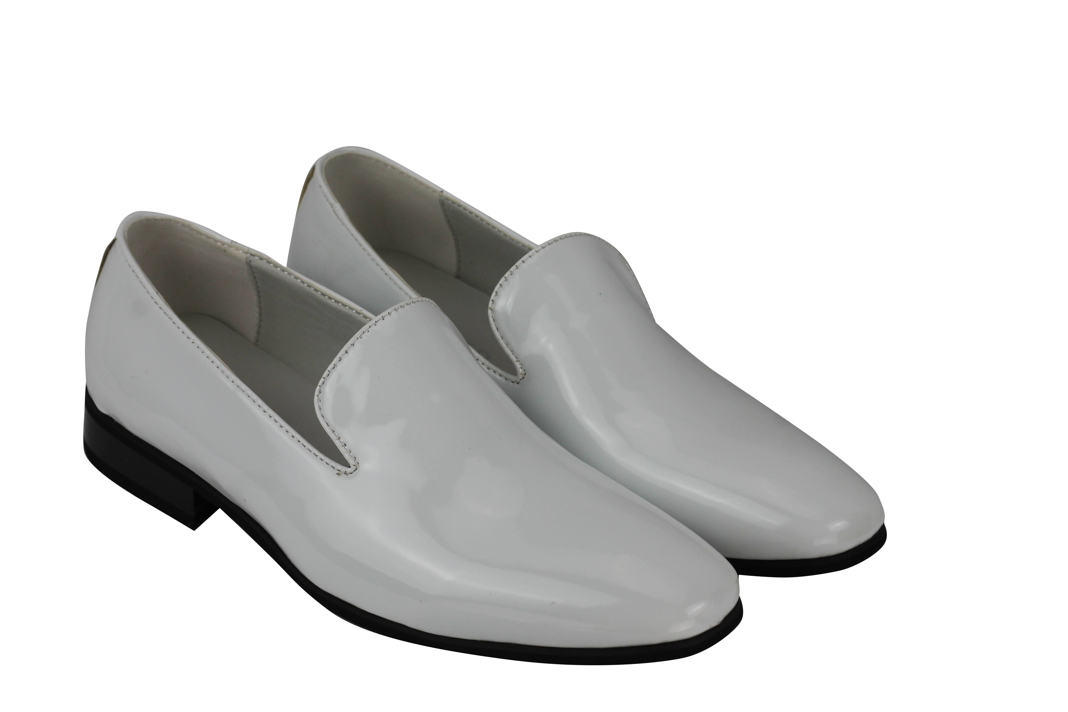New Mens Loafers Patent Leather Smart Casual Slip on Driving Shoes UK Size 6-12 | eBay