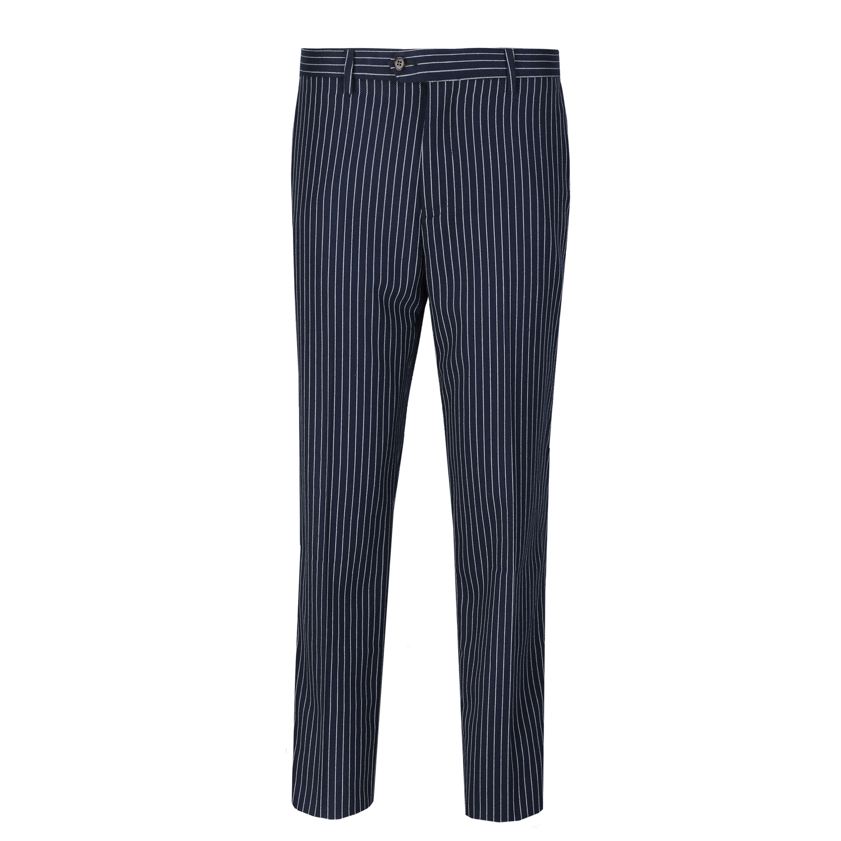 Mens Classic 3 Piece Pin Stripe Suit Retro 1920s Peaky Blinders ...