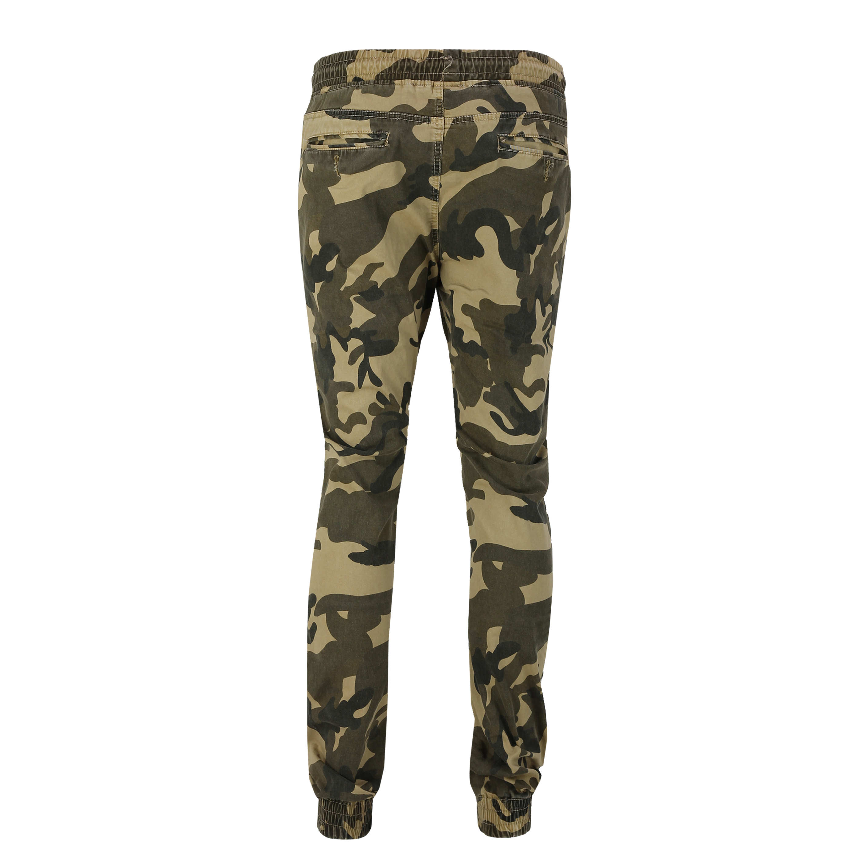 Mens Combat Military Ripped Trousers Camouflage Cargo Army Work Pants ...