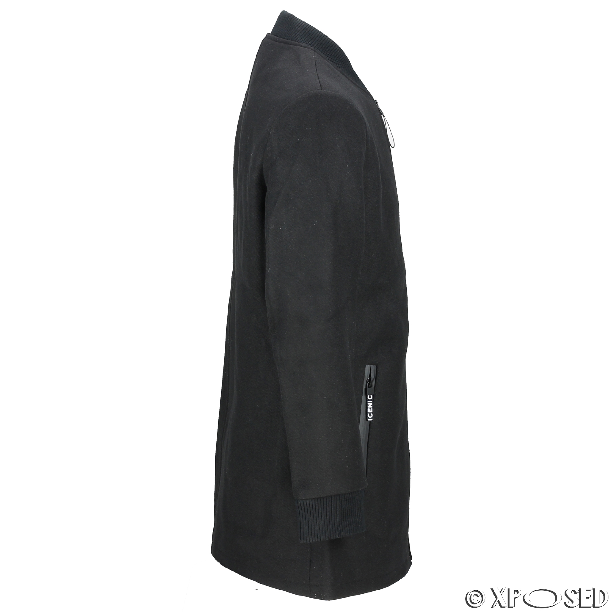 longline bomber coat